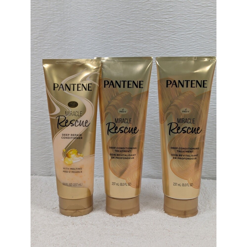 Pantene Miracle - Rescue - Deep Repair & Treatment Conditioner - 3 Pack